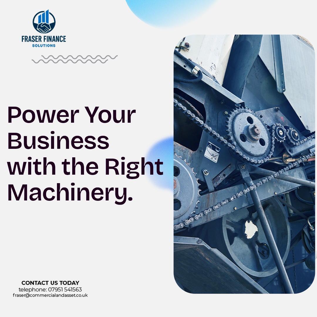 Asset finance Scotland — equipment, machinery and van finance from Fraser Finance Solutions
