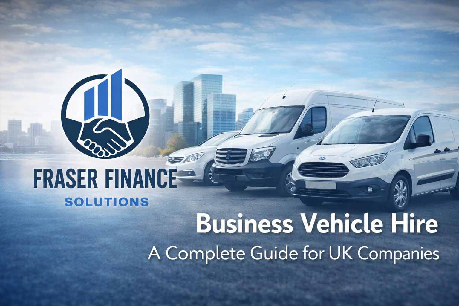 Commercial finance broker Glasgow and van finance scotland — asset finance, business loans and invoice finance for Glasgow SMEs